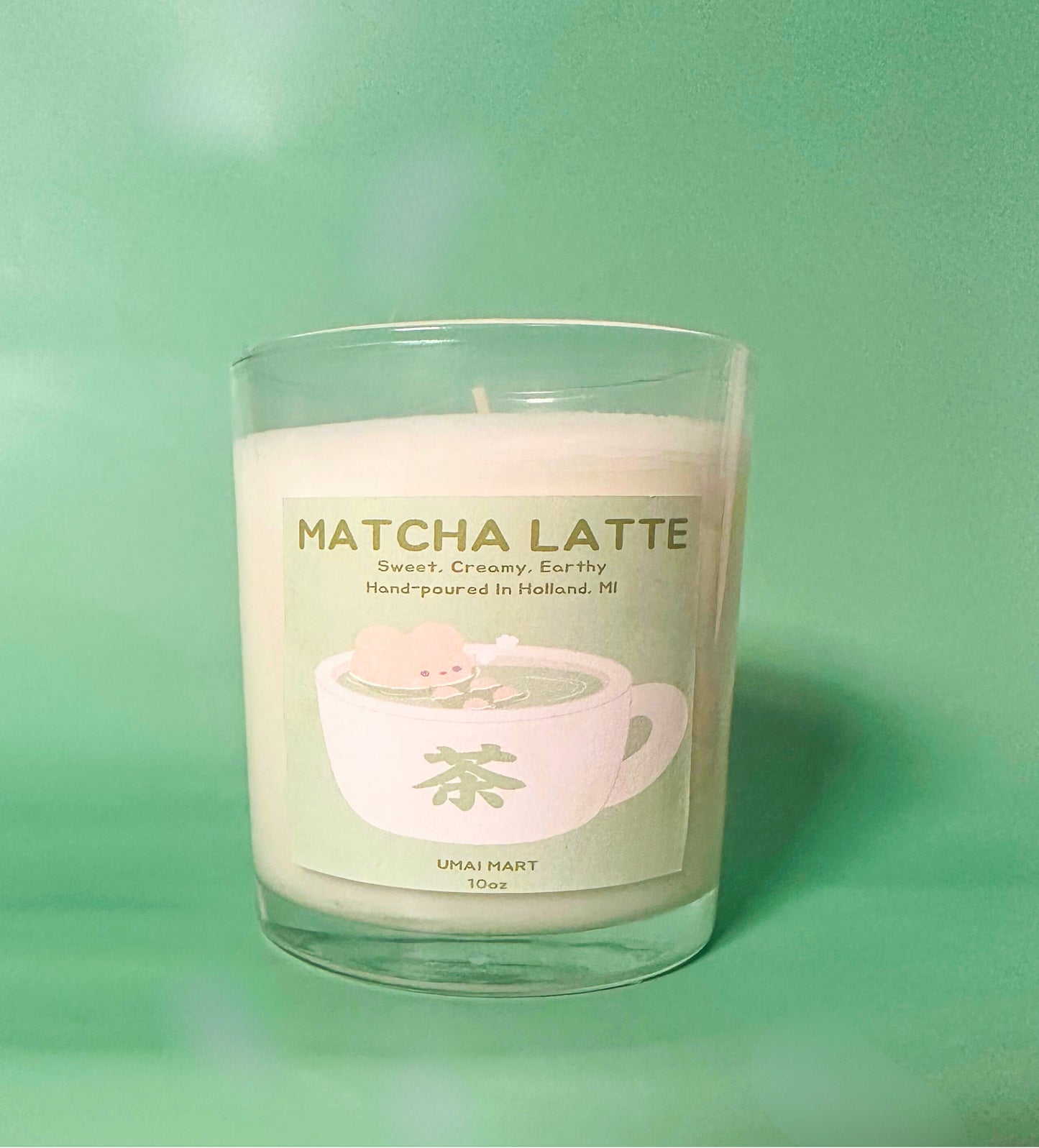 Matcha Latte 100% Soy Wax Candle