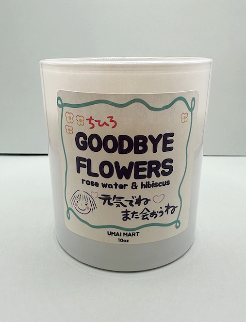 Goodbye Flowers 100% Soy Wax Candle