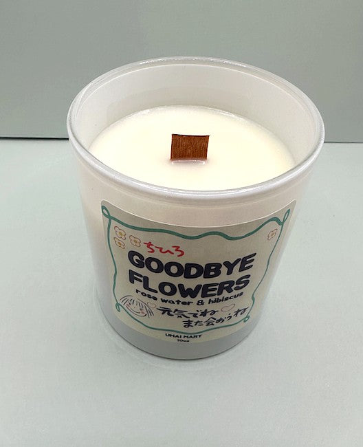 Goodbye Flowers 100% Soy Wax Candle