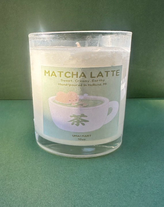 Matcha Latte 100% Soy Wax Candle