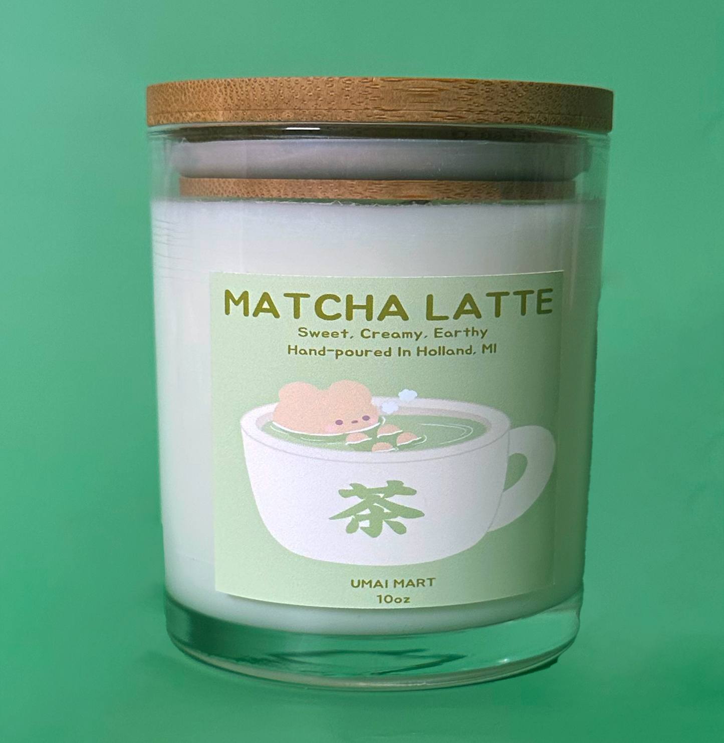 Matcha Latte 100% Soy Wax Candle