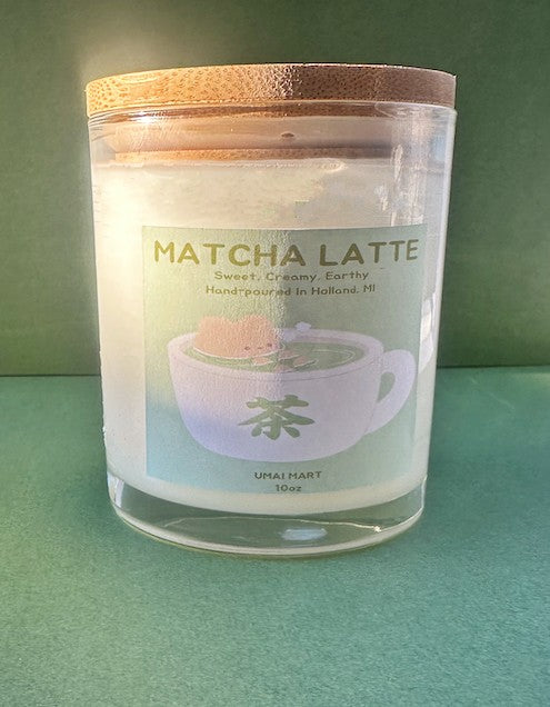 Matcha Latte 100% Soy Wax Candle